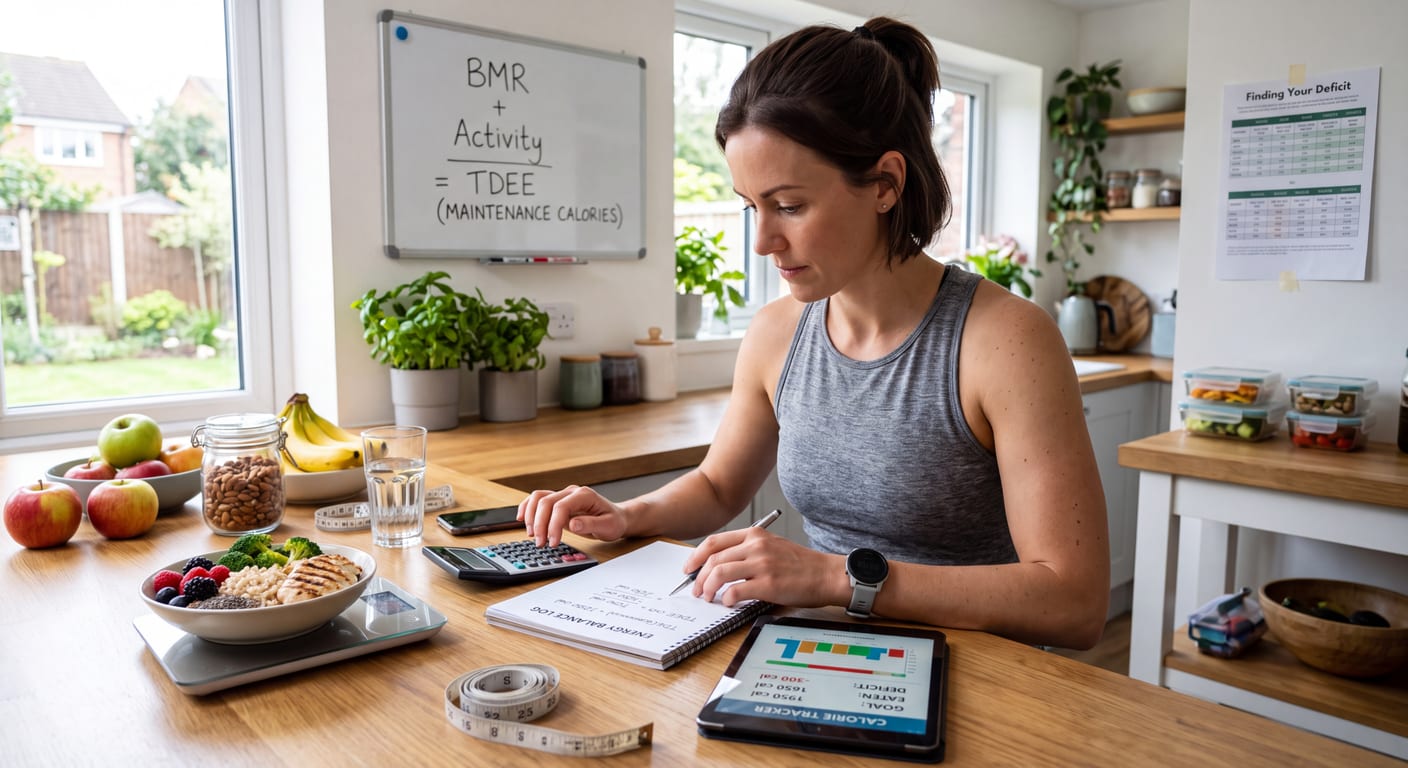 Calorie Deficit Explained: How to Find Maintenance and Set the Right Number