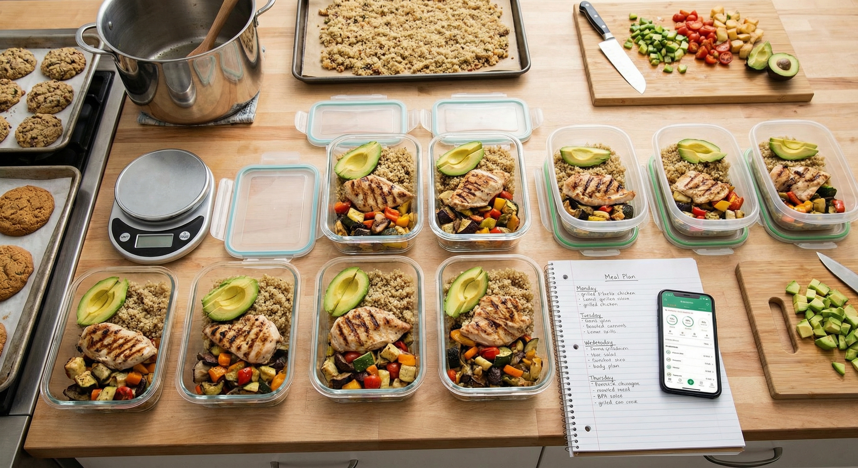 Meal Prep for Weight Loss: Plan, Cook, Track